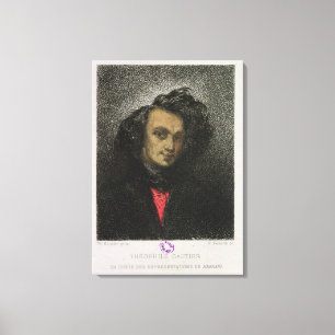 Selbstporträt, gekleidet für 'Hernani Leinwanddruck