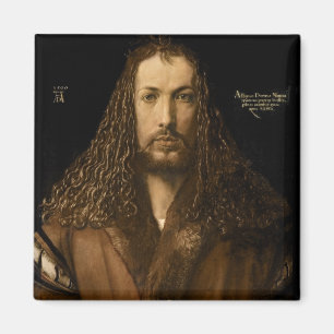 Selbstporträt im Alter von achtundzwanzig, 1500 Magnet