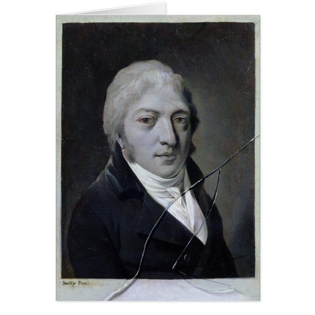 Selbstporträt mit defektem Glas (Vorne)