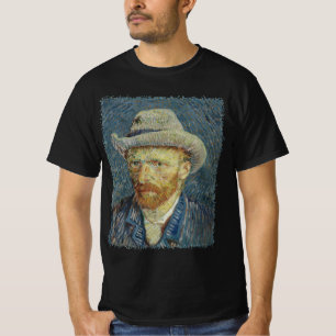 Selbstporträt mit grauem Filzhut von Vincent van G T-Shirt