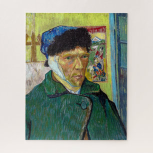 Selbstporträt mit verbundenem Ohr Van Gogh Puzzle