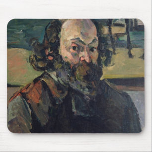 Selbstporträt Pauls Cezanne  , c.1873-76 Mousepad
