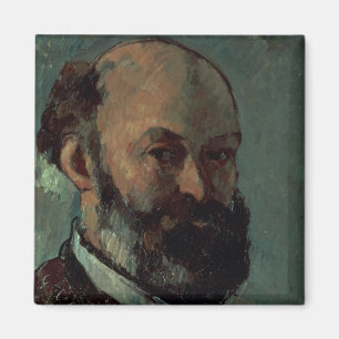 Selbstporträt Pauls Cezanne Magnet