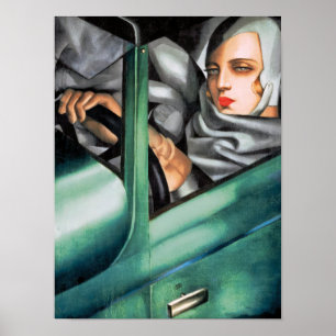 Selbstporträt Tamara De Lempicka Poster