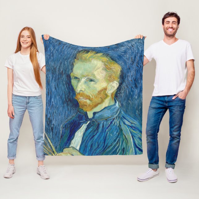 Selbstporträt Vincent Van Gogh 1889 Fleecedecke (Beispiel)