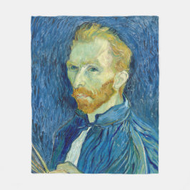 Selbstporträt Vincent Van Gogh 1889 Fleecedecke