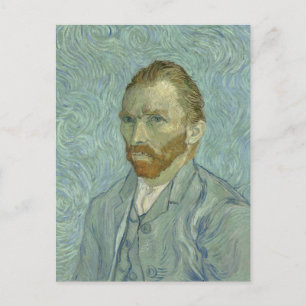 Selbstporträt Vincent Van Gogh 1889 Postkarte