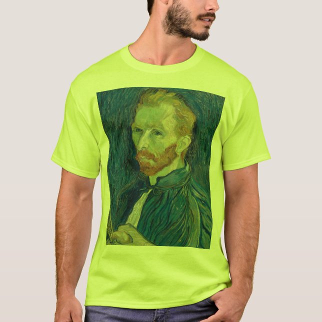 Selbstporträt Vincent van Gogh 1889 T-Shirt (Vorderseite)
