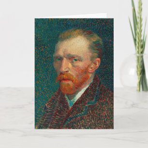 Selbstporträt Vincent van Gogh Karte