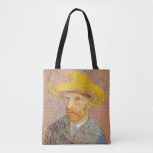 Selbstporträt Vincent Van Gogh mit Strohhut