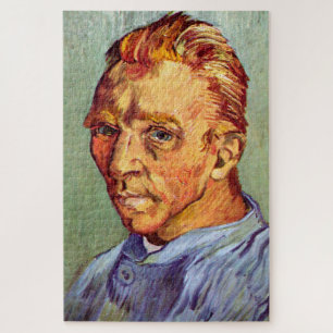 Selbstporträt Vincent Van Gogh ohne Bart Kunst Puzzle