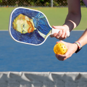 Selbstporträt Vincent van Gogh, Vintage-Fine-Art-D Pickleball Schläger