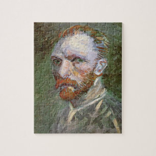 Selbstporträt Vincent van Gogh, Vintage-Fine-Art-D Puzzle