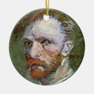 Selbstporträt Vincent van Gogh, Vintage-Fine-Art Keramik Ornament