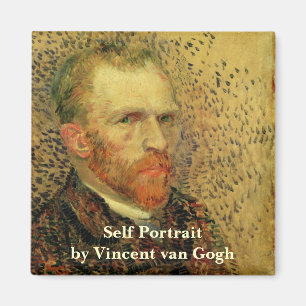 Selbstporträt Vincent van Gogh, Vintage-Fine-Art Magnet