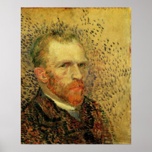 Selbstporträt Vincent van Gogh, Vintage-Fine-Art Poster