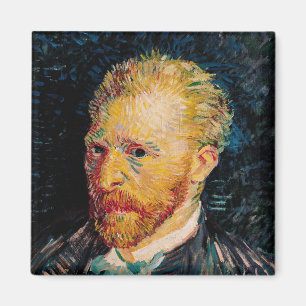 Selbstporträt Vincent van Goghs , 1887 Magnet