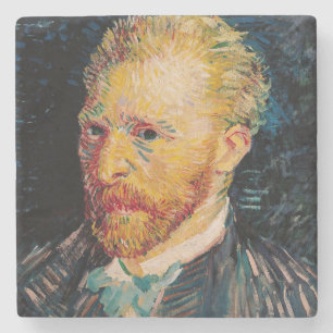Selbstporträt Vincent van Goghs , 1887 Steinuntersetzer