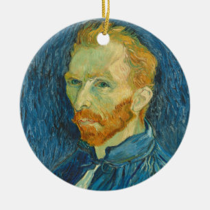 Selbstporträt Vincent van Goghs  , 1889 Keramik Ornament