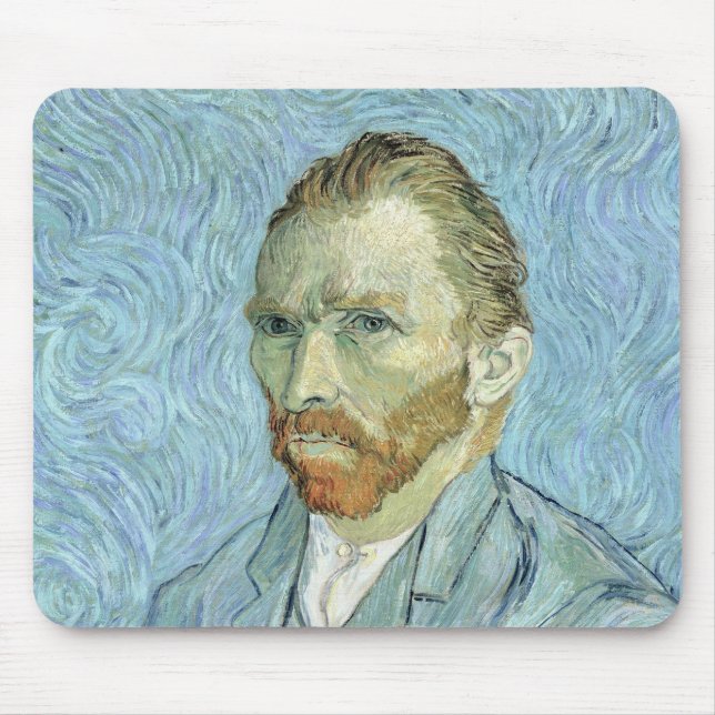 Selbstporträt Vincent van Goghs |, 1889 Mousepad (Vorne)