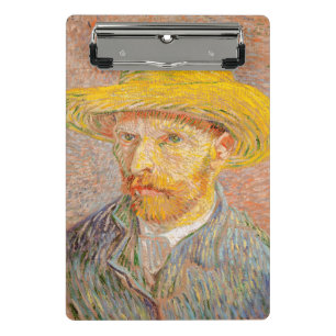 Selbstporträt von Vincent Van Gogh, impressionisti Mini Klemmbrett