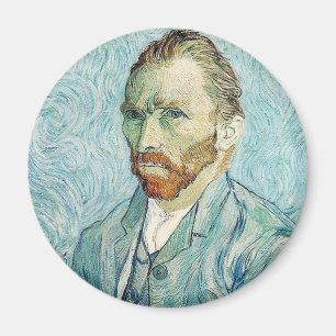 Selbstporträt von Vincent Van Gogh Magnet