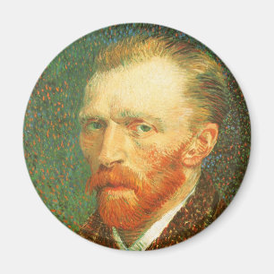 Selbstporträt von Vincent van Gogh Magnet