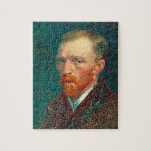 Selbstporträt von Vincent Van Gogh mit Anzug Fine Puzzle