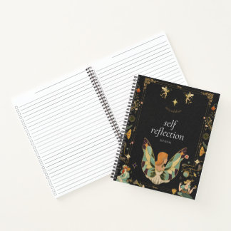 Selbstreflektierendes Journal zur Entfaltung inner Notizbuch