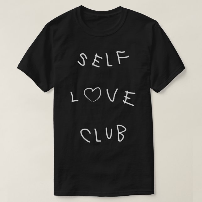 Selbstständige Liebe Club Angesagte Feministenausd T-Shirt (Design vorne)