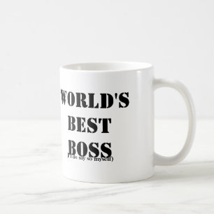 Selbstständiger bester Chef Tasse