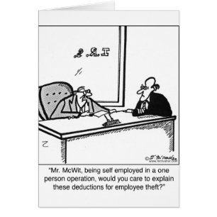 Selbstständiger u. Angestellt-Diebstahl