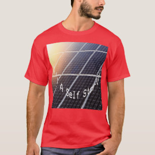 Selbststarter-Kommentar für erneuerbare Energien - T-Shirt