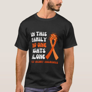 Selbstverletzendes Bewusstsein Orange Ribbon Hope  T-Shirt