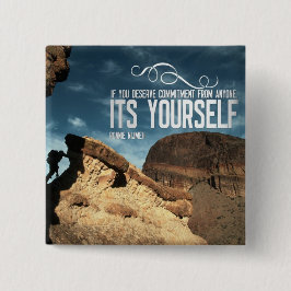 Selbstverpflichtungs-inspirierend Knopf Button