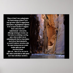 Selbstverschuldung Inspiration Poster