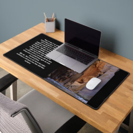 Selbstverschuldung Inspiration Schreibtischunterlage