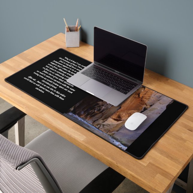 Selbstverschuldung Inspiration Schreibtischunterlage (Büro 2)