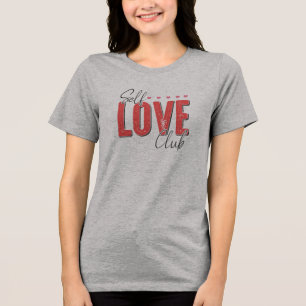 Selbstversorgung der Liebe Tri-Blend Shirt