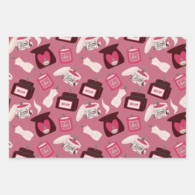 Selbstversorgung Geschenkpapier Set (Vorderseite)