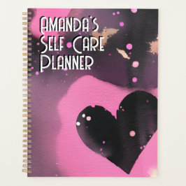 Selbstversorgungs-Affirmationen Name Planner Planer