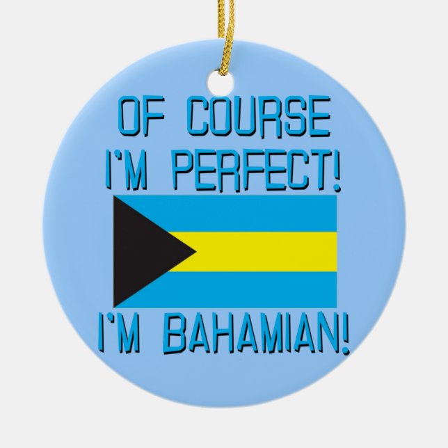 Selbstverständlich bin ich perfekt, ich bin keramikornament (Vorne)