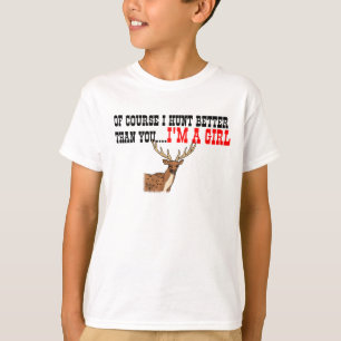 Selbstverständlich jage ich besser als Sie….Ich T-Shirt
