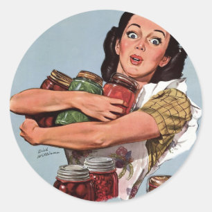 "Selbstverständlich kann ich! " Runder Aufkleber