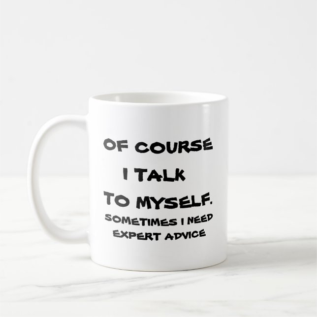 Selbstverständlich spreche ich mit mich tasse (Links)