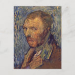 Selbstverstümmeltes Ohrportrait - Van Gogh Postkarte<br><div class="desc">Das ist ein Vincent Van Gogh-Selbstportrait,  von dem er sein eigenes Ohr verstümmelt hat.</div>