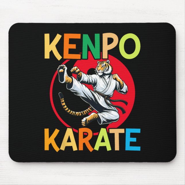 Selbstverteidigung Kenpo Karate Martial Arts Mousepad (Vorne)