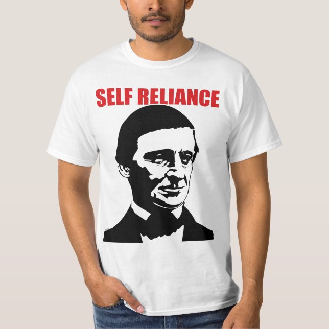 "SELBSTvertrauen" Shirt Ralph Waldo Emerson (Vorderseite)