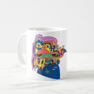Selbstwertgefühl im Aufbau Kaffeetasse