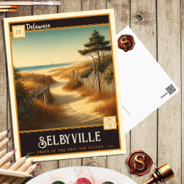 Selbyville, Delaware | Vintage Postkarte
